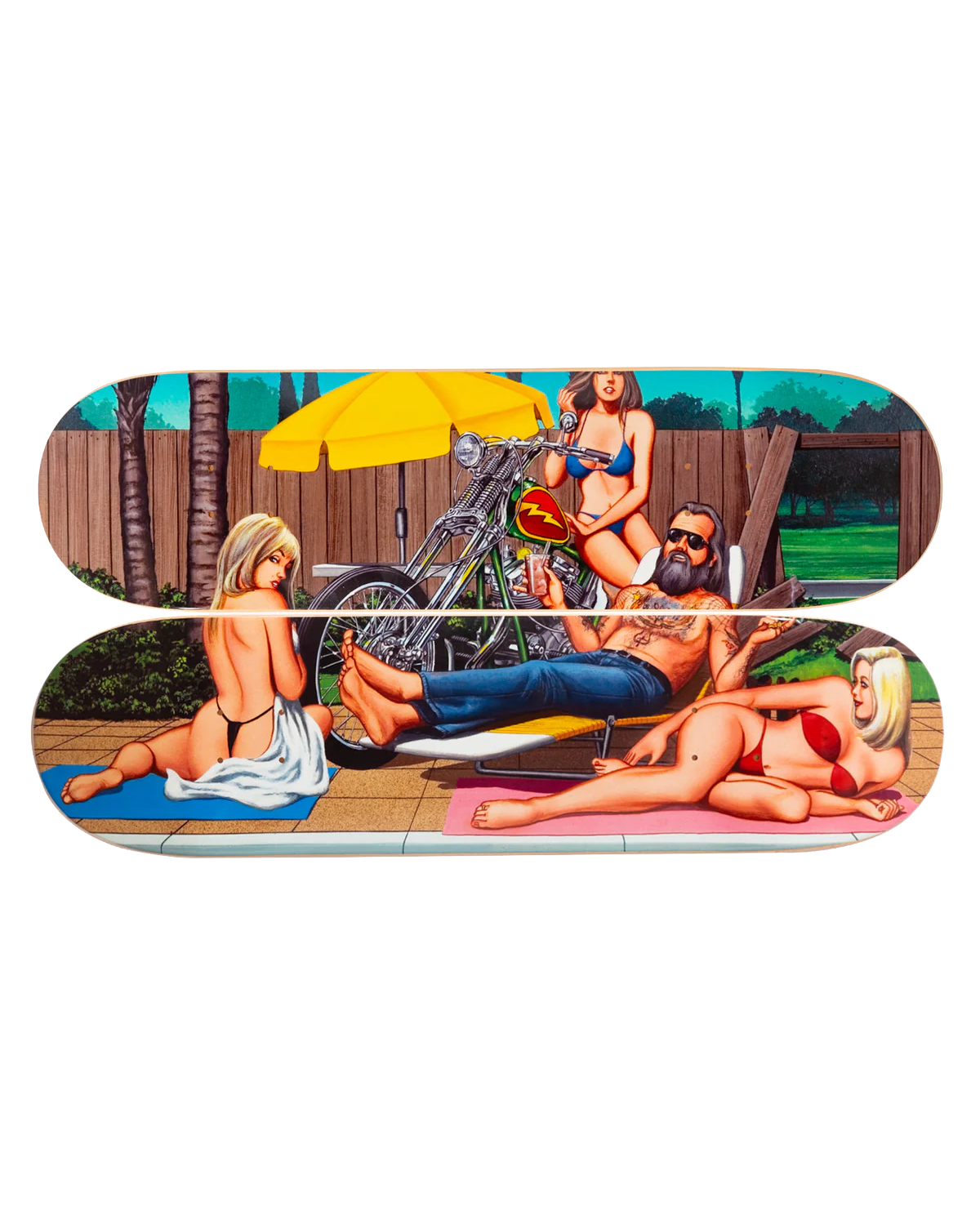 LMC X DAVID MANN POOLSIDE DECK SET