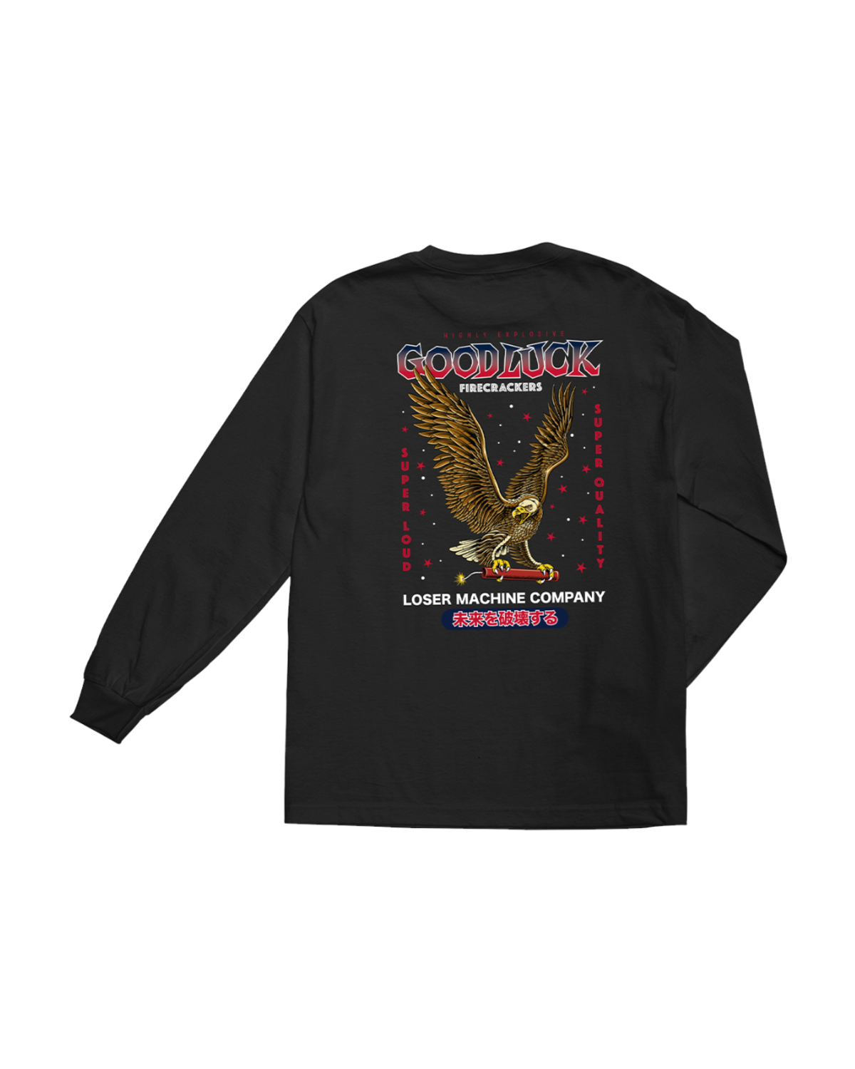 CONDOR FIRECRACKER LS T-SHIRT (zoomed)