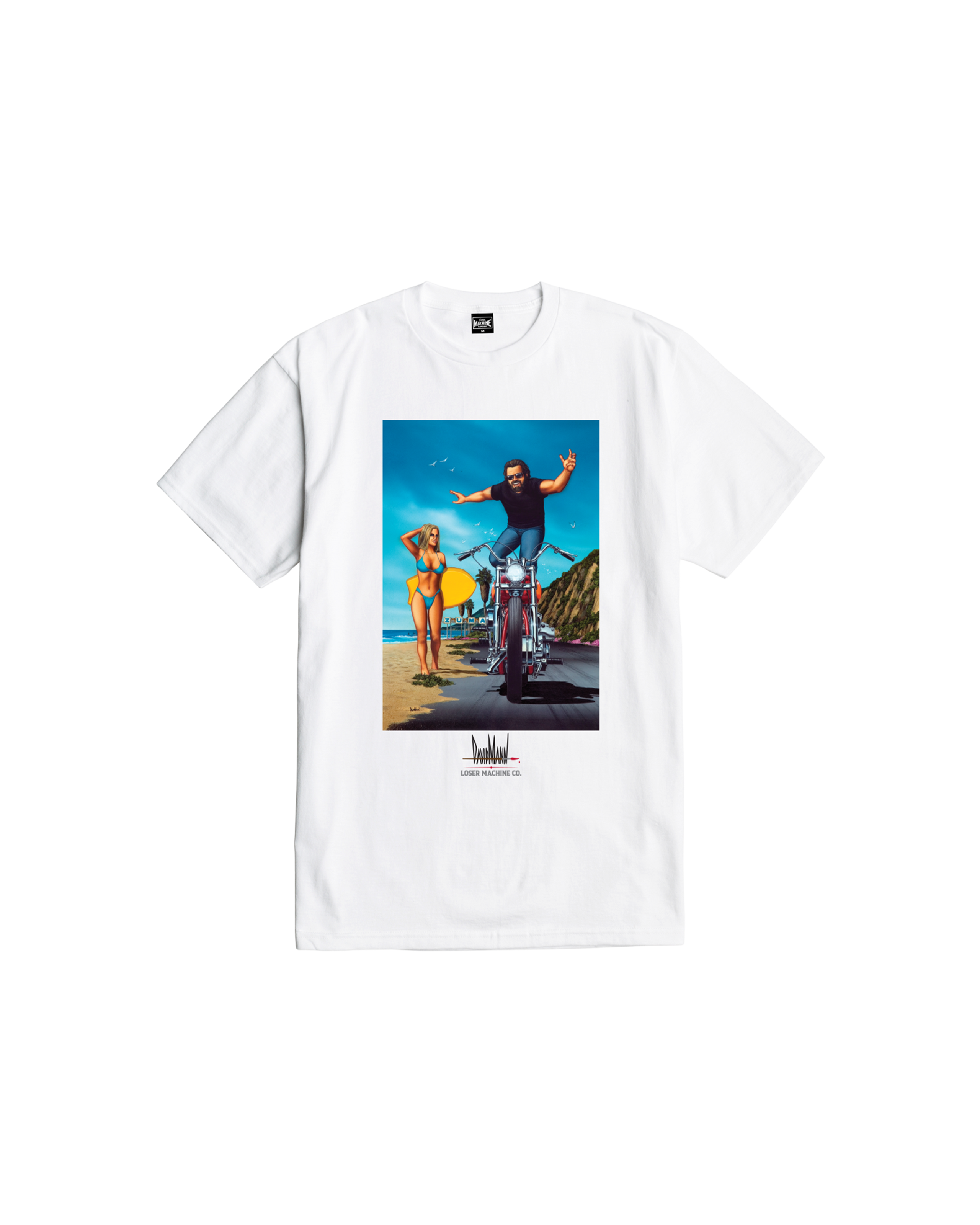 LMC X DAVID MANN SHOWIN' OFF STOCK T-SHIRT (zoomed)