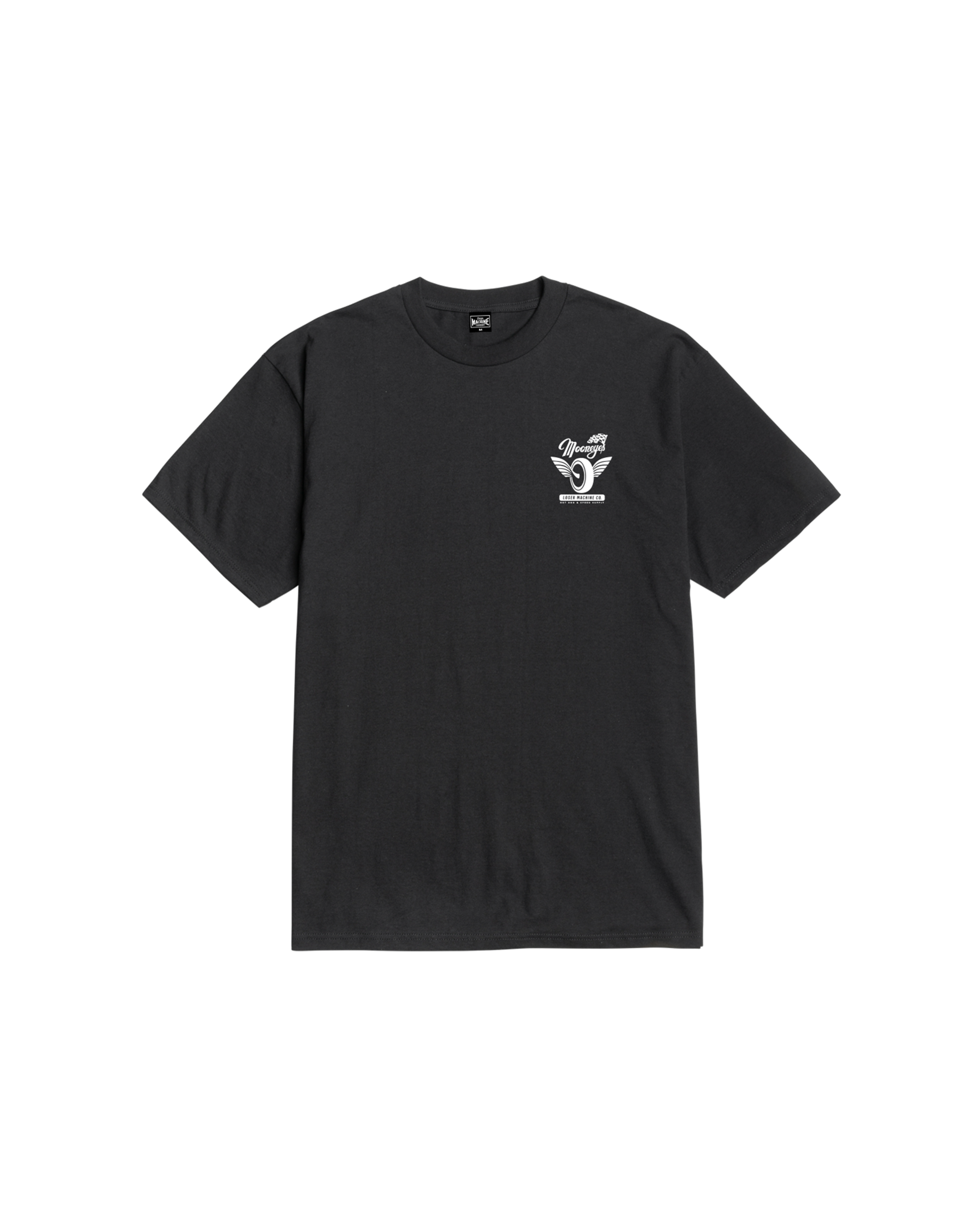 LMC X MOONEYES PARTNERSHIP STOCK T-SHIRT (zoomed)