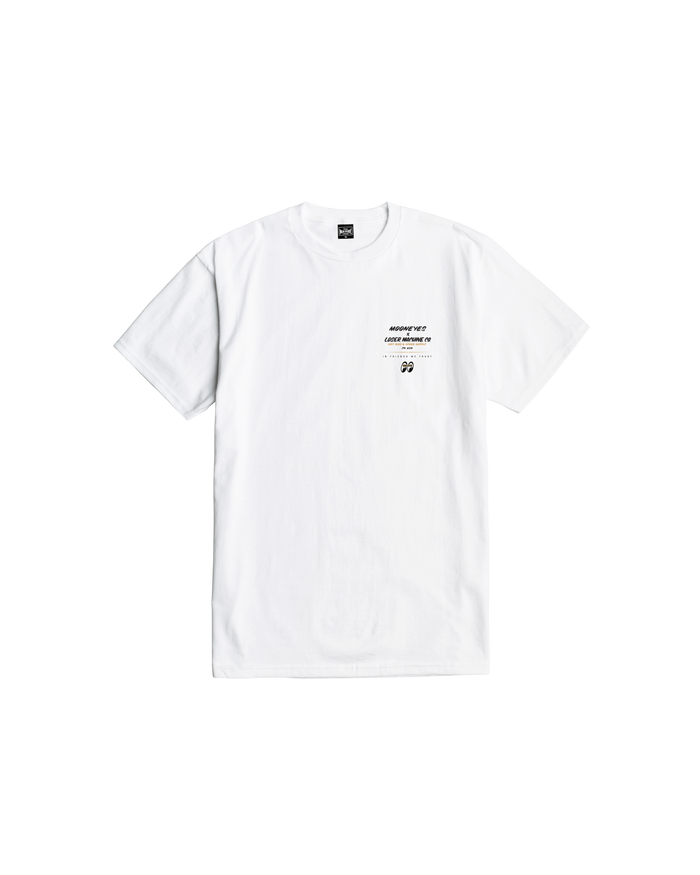 LMC X MOONEYES POMONA STOCK T-SHIRT - alternate view