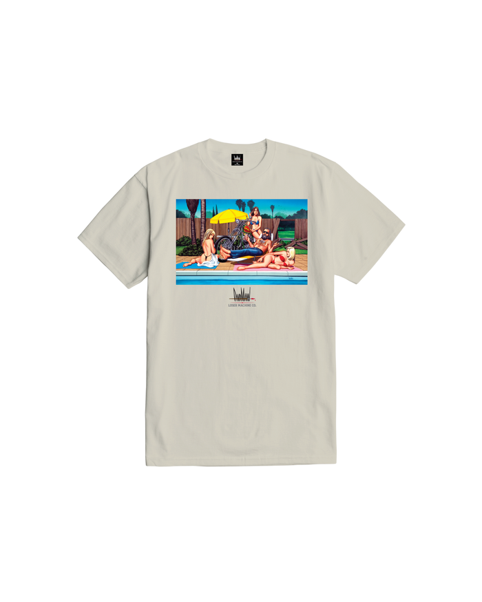 LMC X DAVID MANN POOLSIDE STOCK T-SHIRT