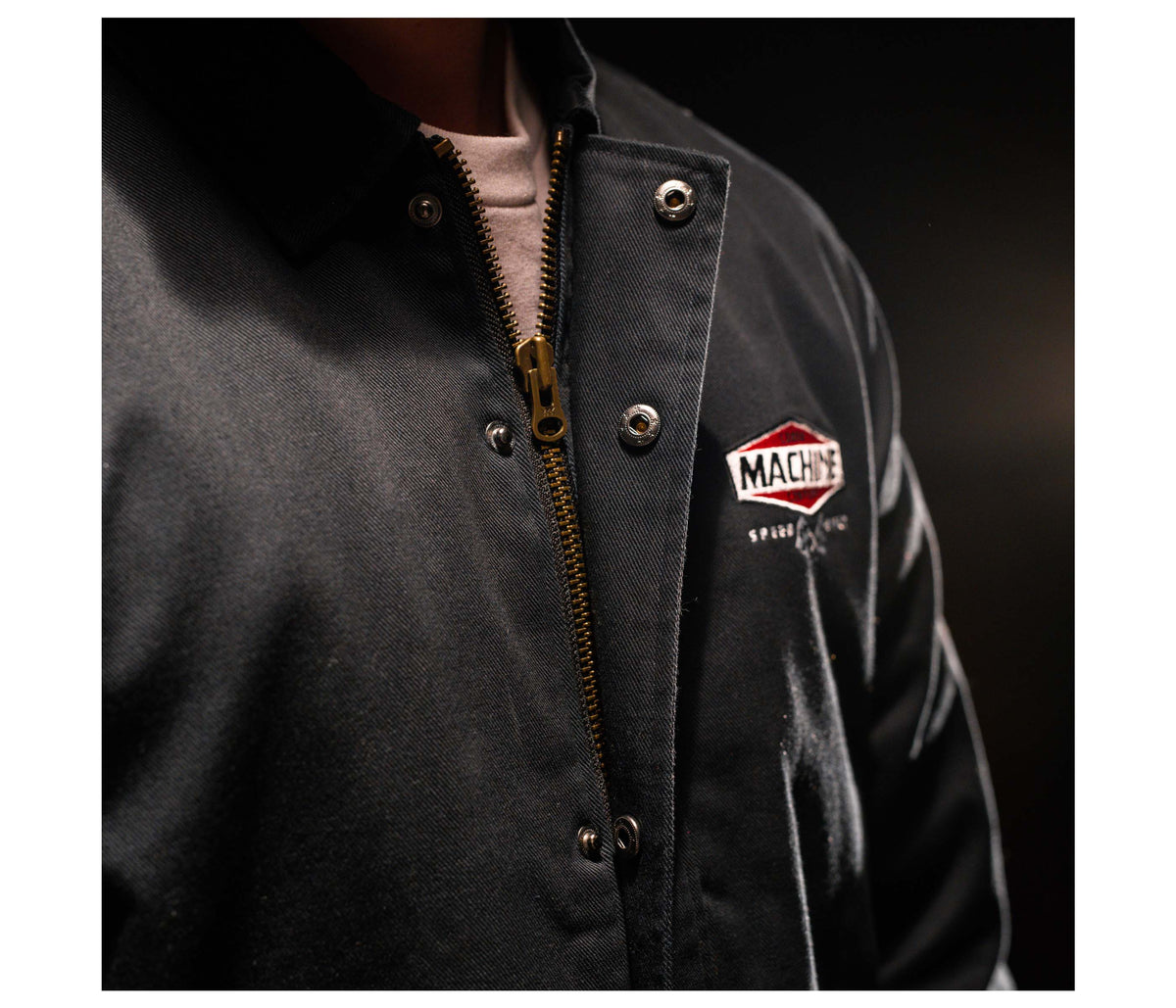 color: Black ~ alt: Armor Jacket