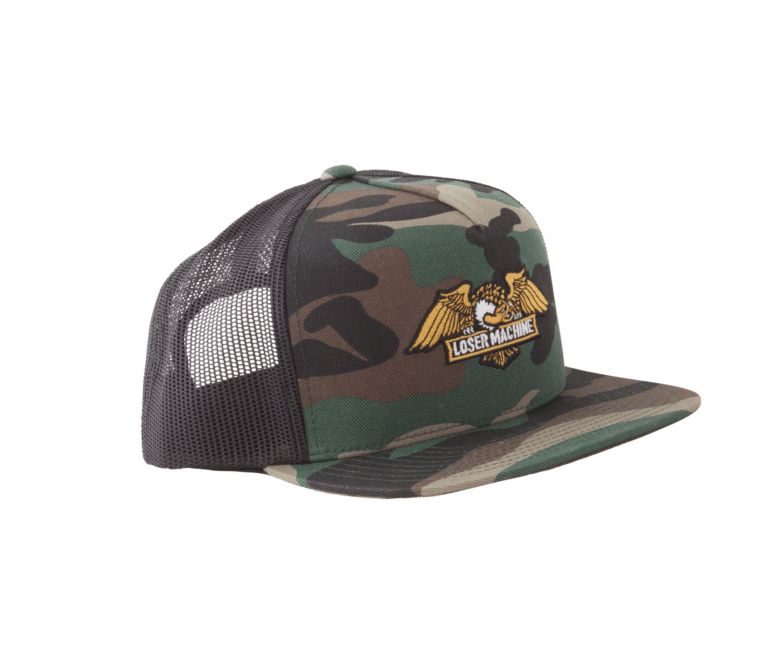 color: Camo ~ alt: Wings Trucker