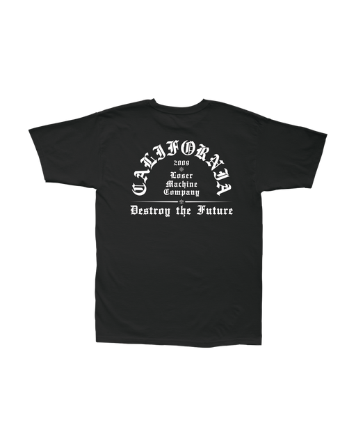 loser machine established stock t-shirt black