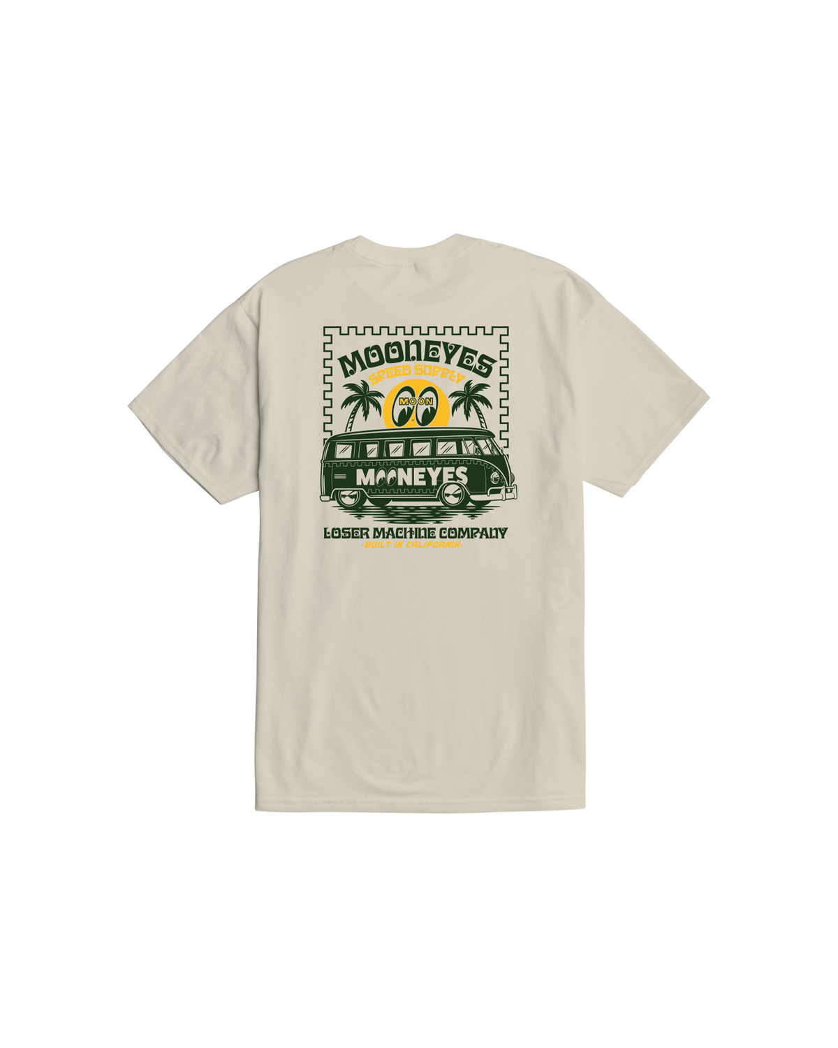 loser-machine-slow-n-steady-stock-t-shirt-cream