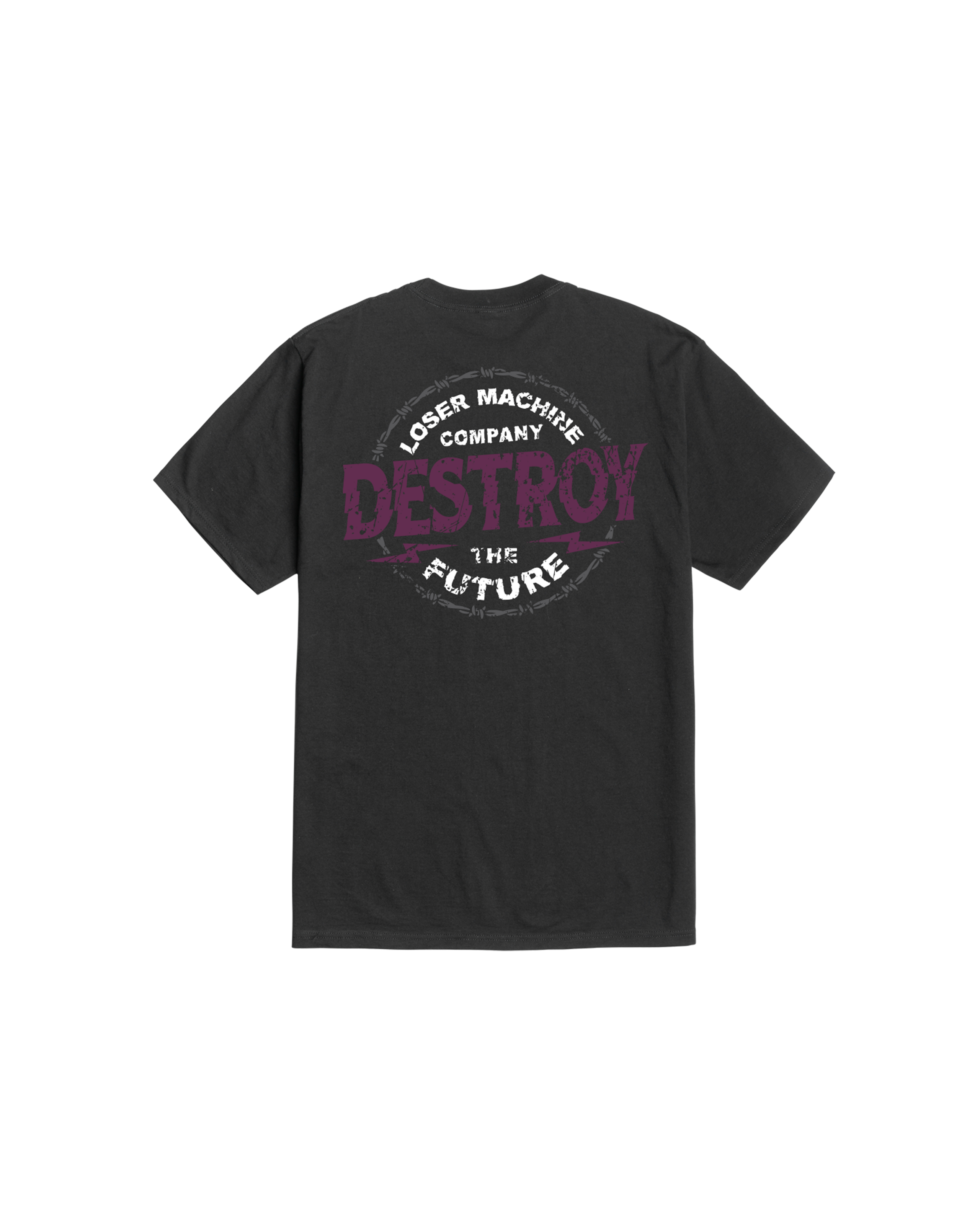 DEMOLISHED STOCK T-SHIRT (zoomed)