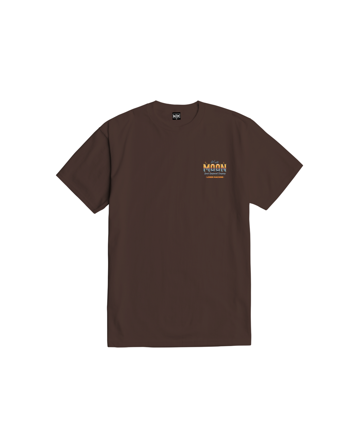 loser-machine-sign-board-stock-t-shirt-java-brown - alternate view