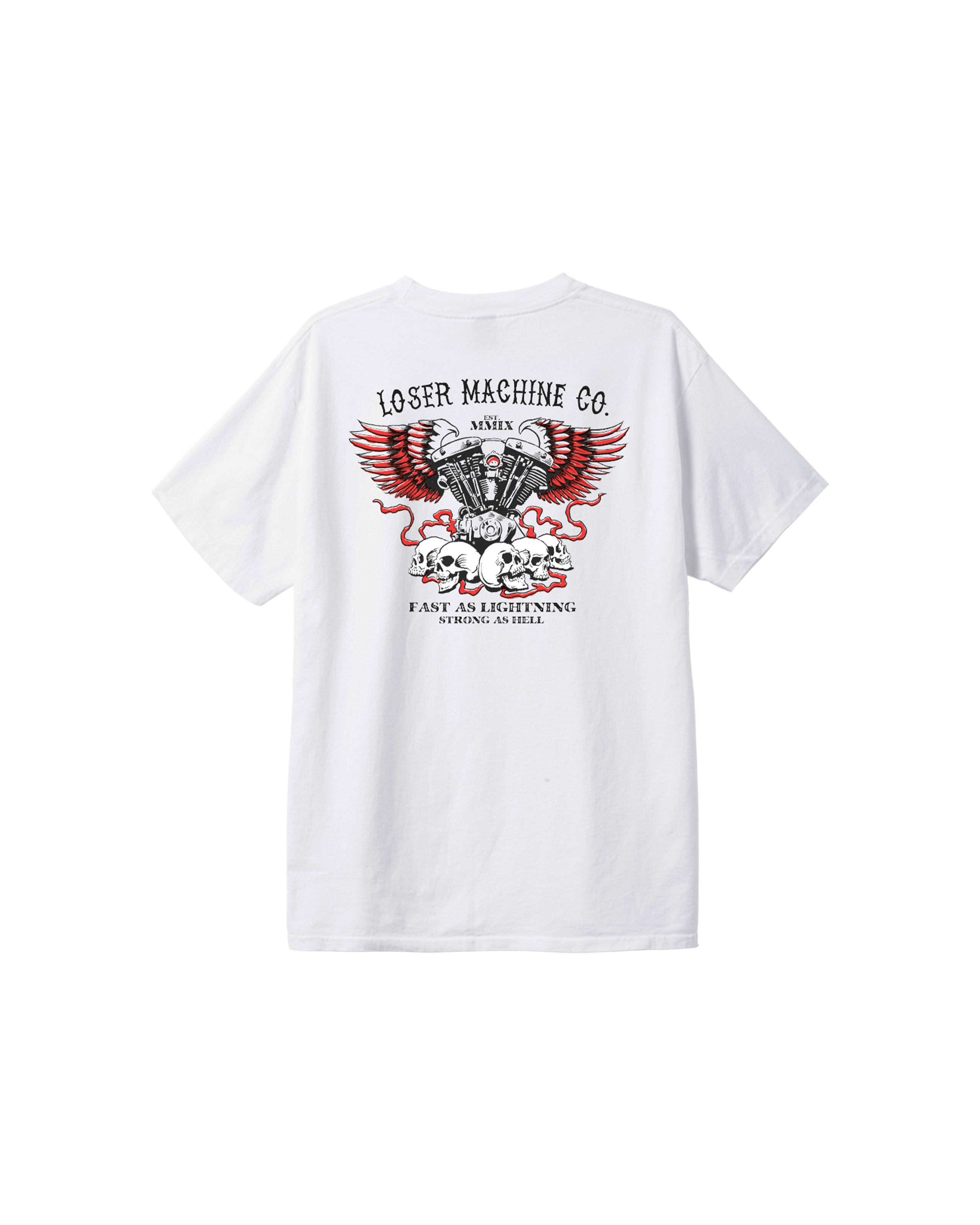 loser-machine-no-easy-way-out-stock-t-shirt-white-enzyme (zoomed)