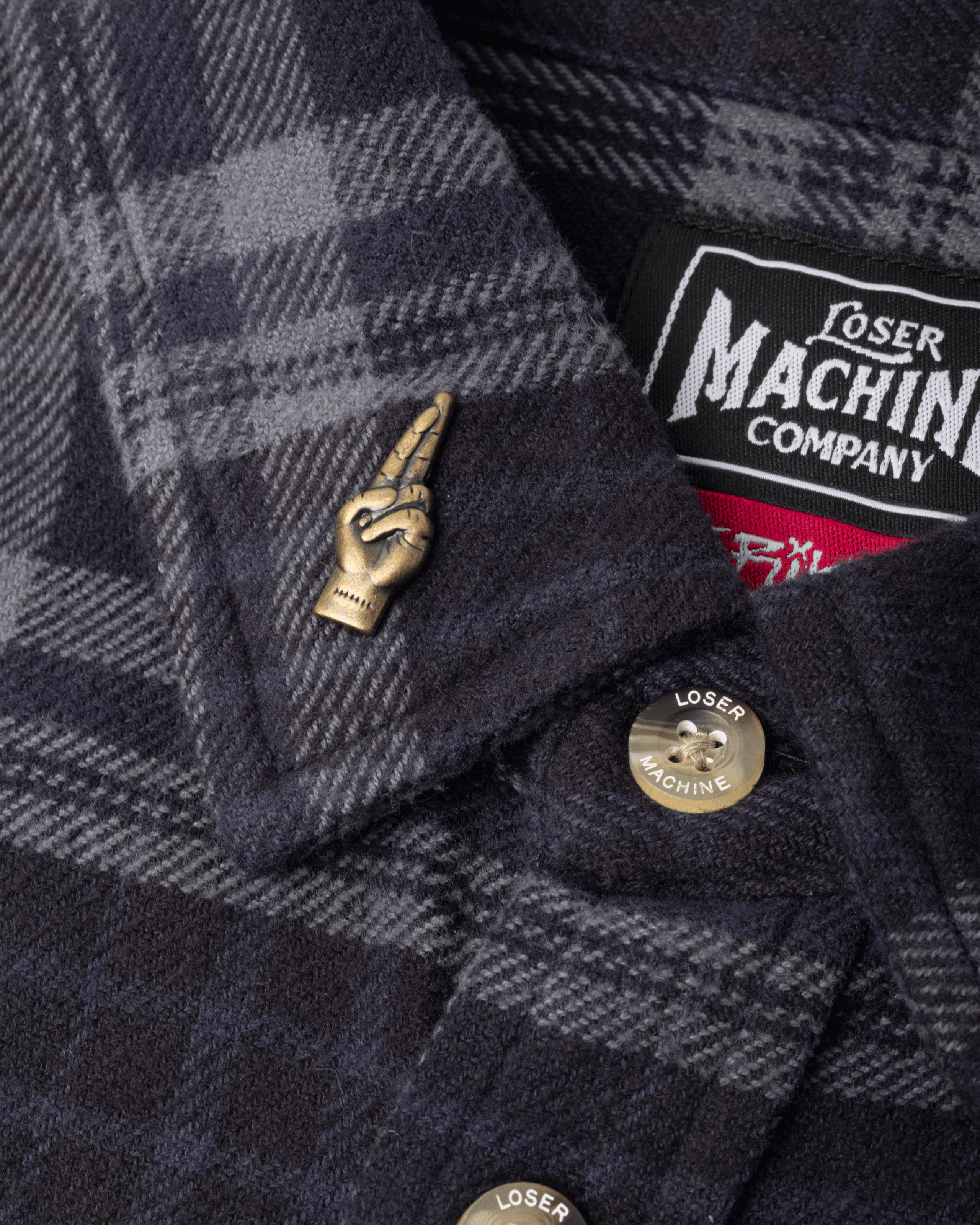 STEP UP FLANNEL SHIRT (zoomed)