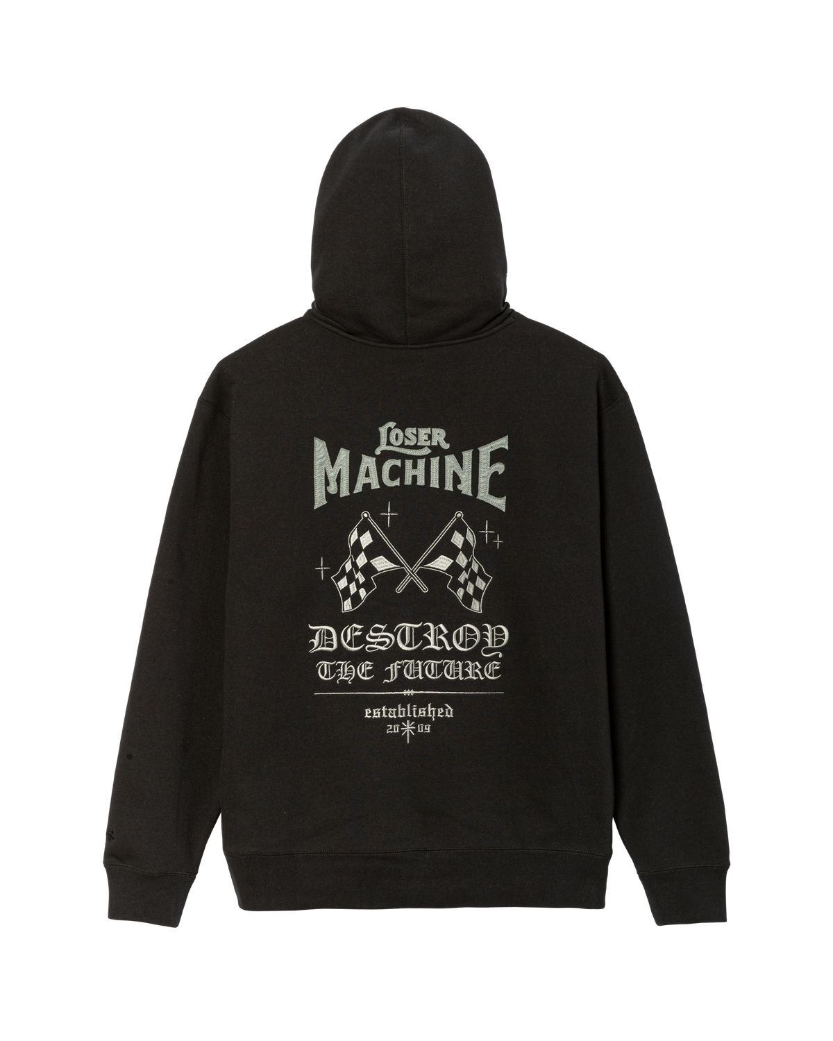 BARBED HOODED SWEATSHIRT