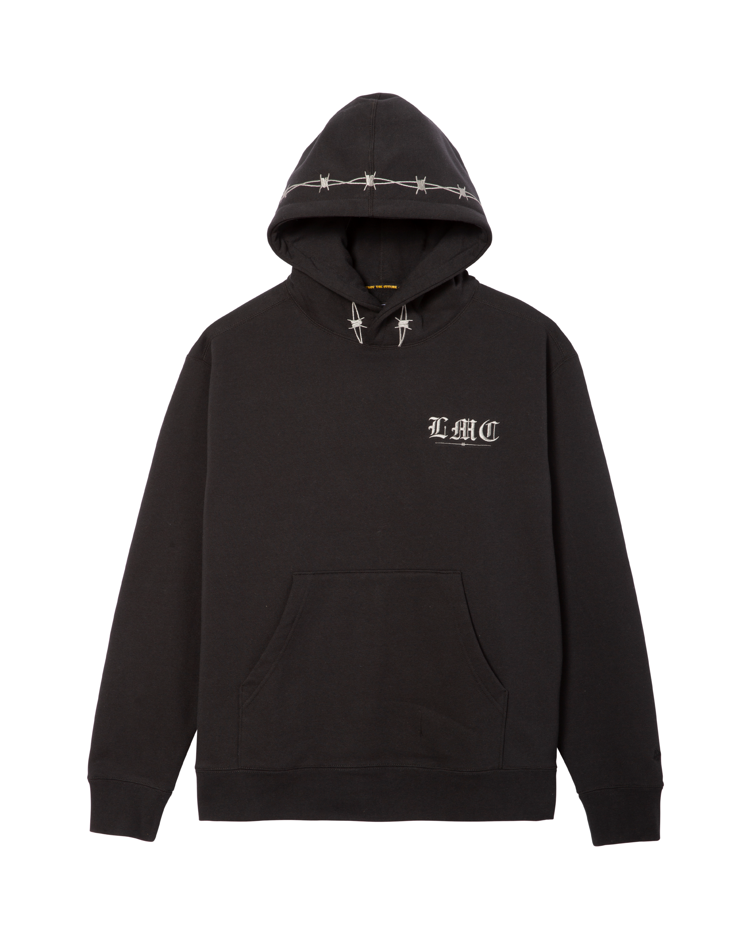 BARBED HOODED SWEATSHIRT (zoomed)