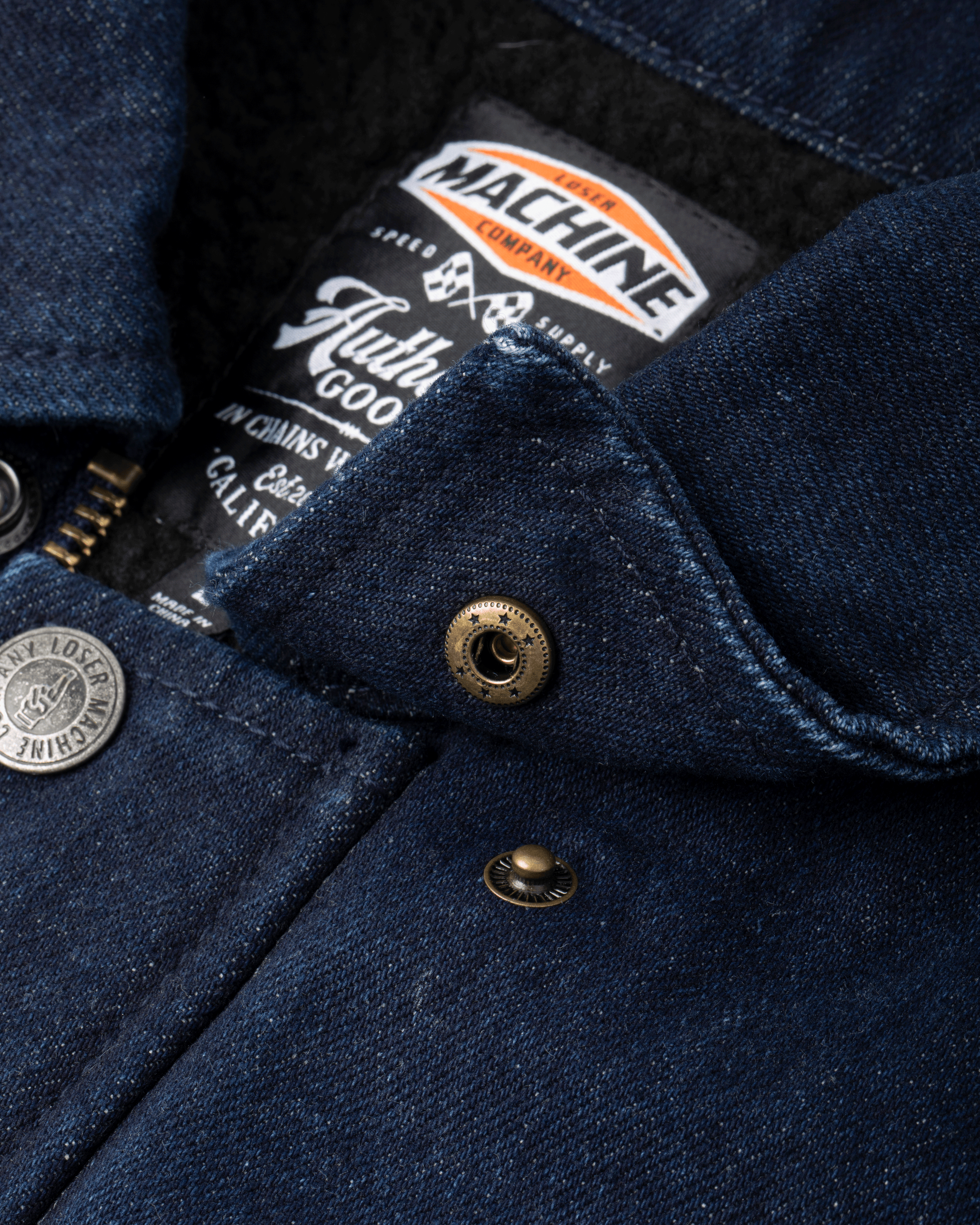ARMOR DENIM JACKET (zoomed)