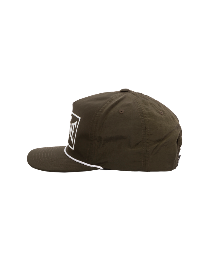 loser machine too hard hat olive