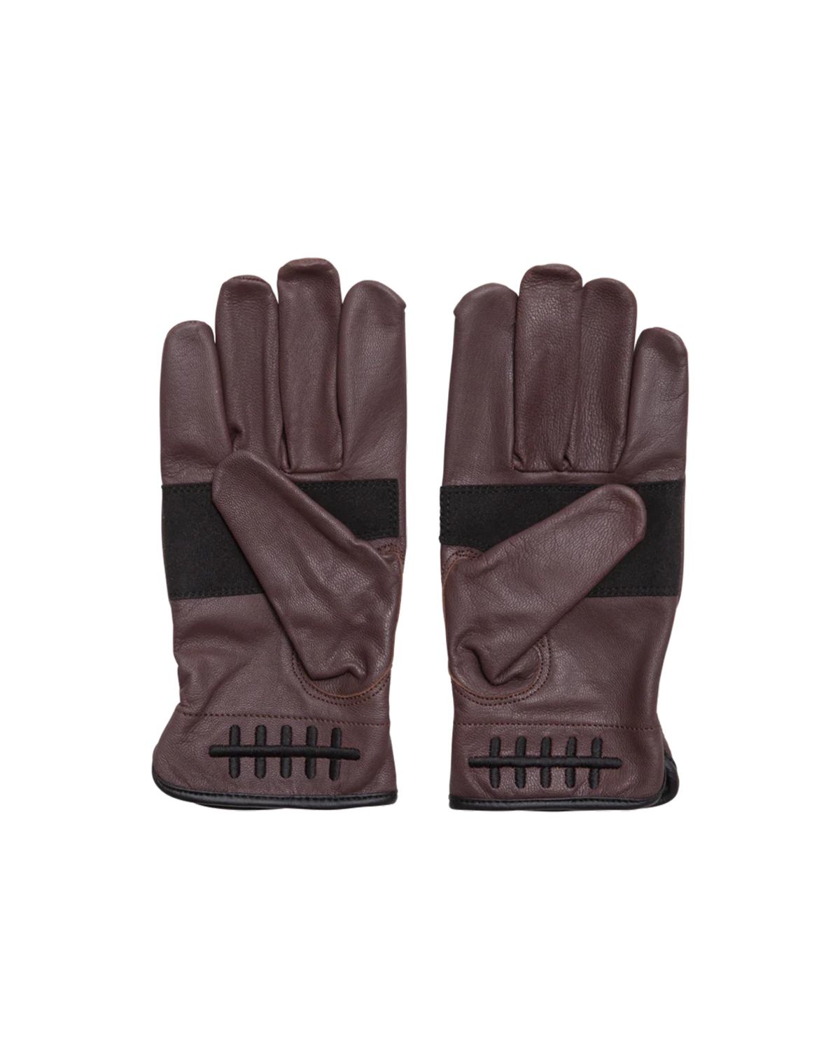 DEATH GRIP LEATHER GLOVES (zoomed)