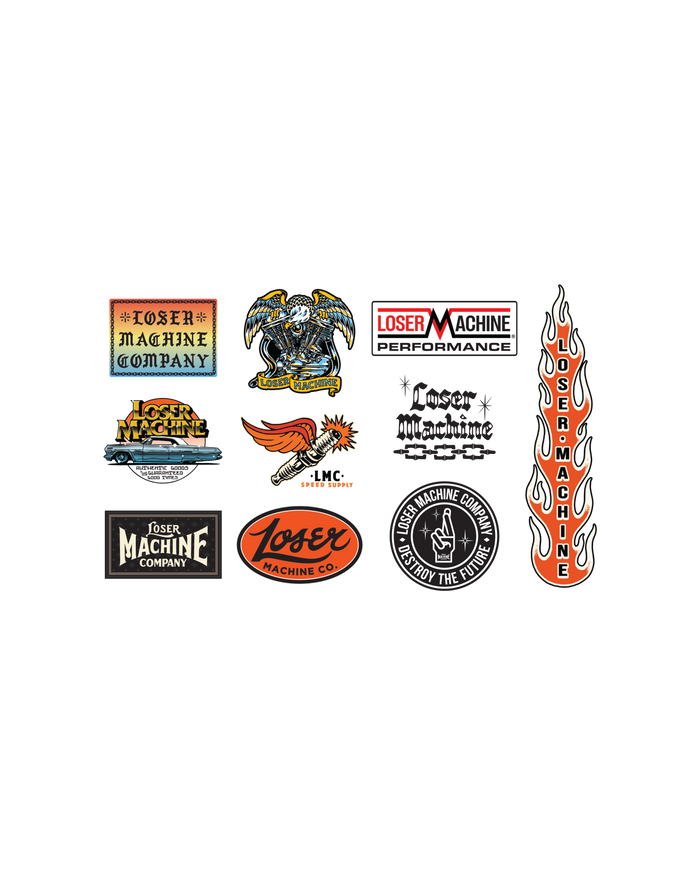 LOSER MC STICKER PACK XI