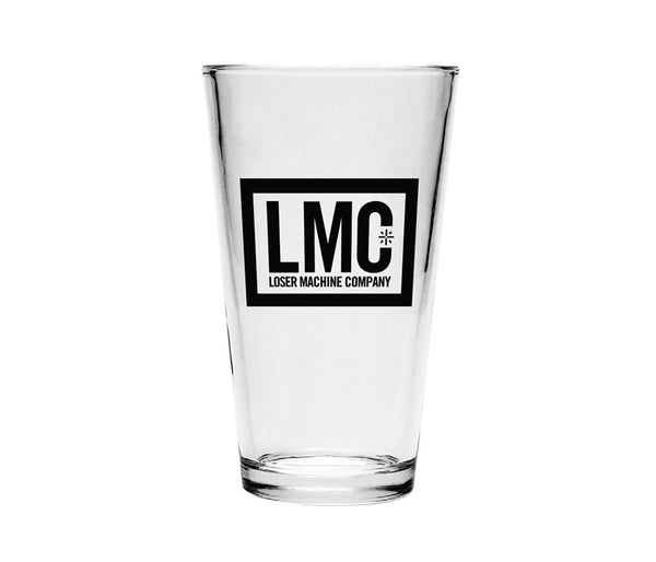 color: clear ~ alt: loser machine pint glass