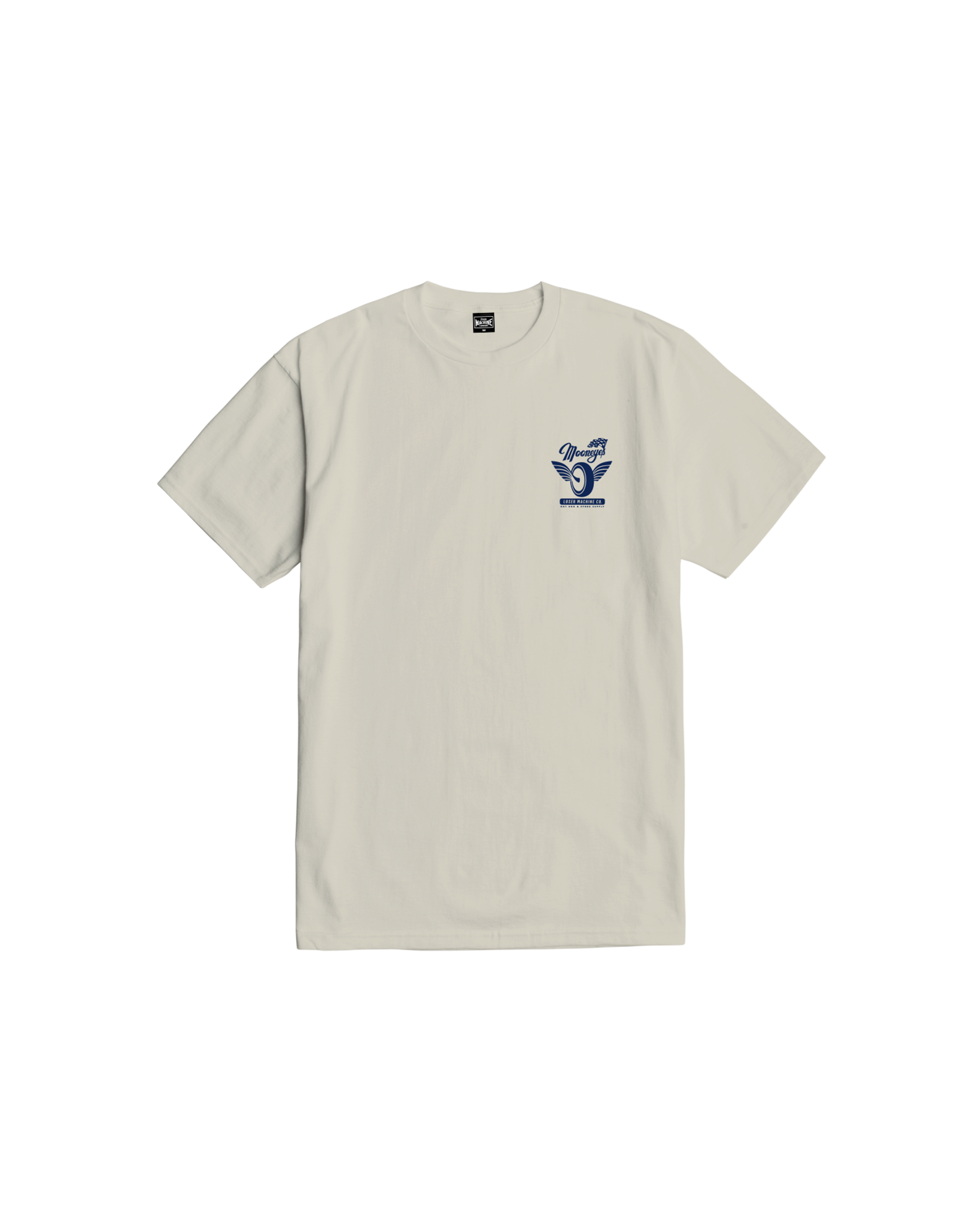 LMC X MOONEYES PARTNERSHIP STOCK T-SHIRT (zoomed)