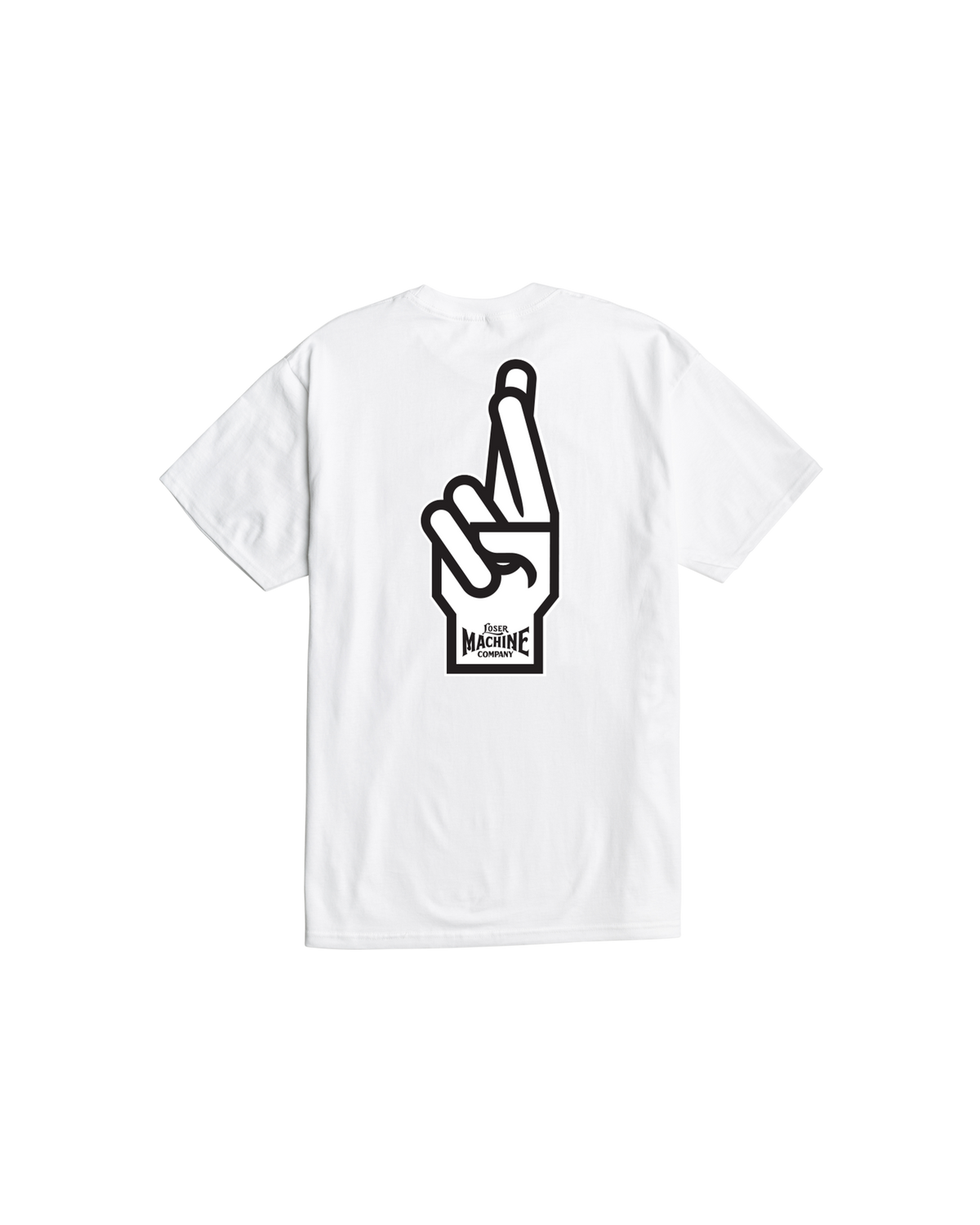 GOOD LUCK FINGERS STOCK T-SHIRT