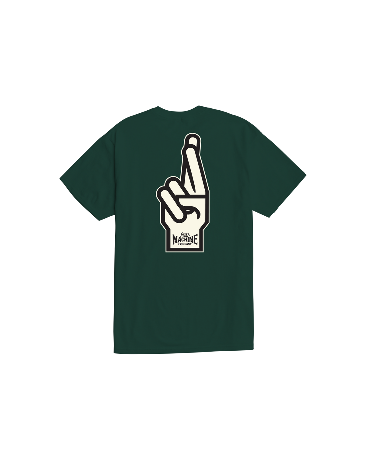 GOOD LUCK FINGERS STOCK T-SHIRT