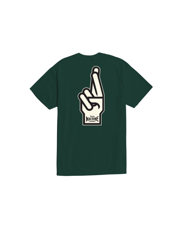 GOOD LUCK FINGERS STOCK T-SHIRT