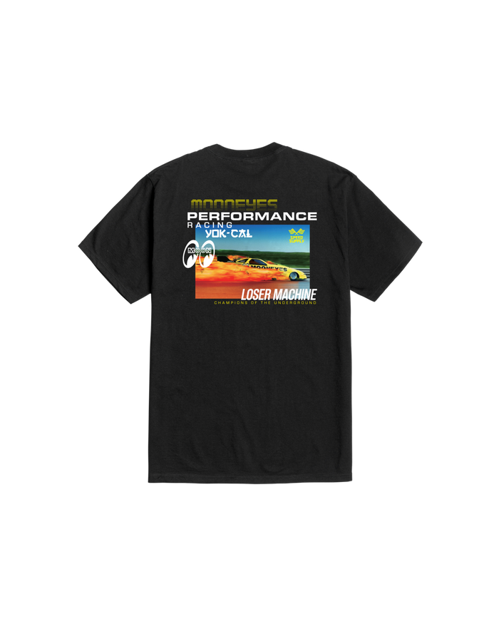 LMC X MOONEYES HIGH PERFORMANCE STOCK T-SHIRT