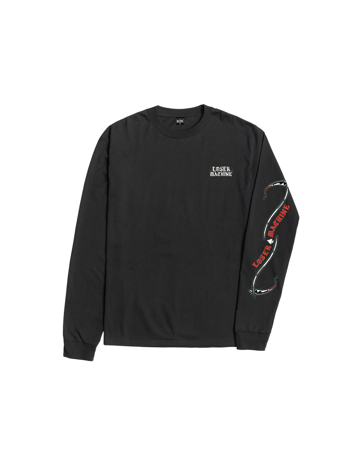 SPADE GLOW LS STOCK T-SHIRT (zoomed)