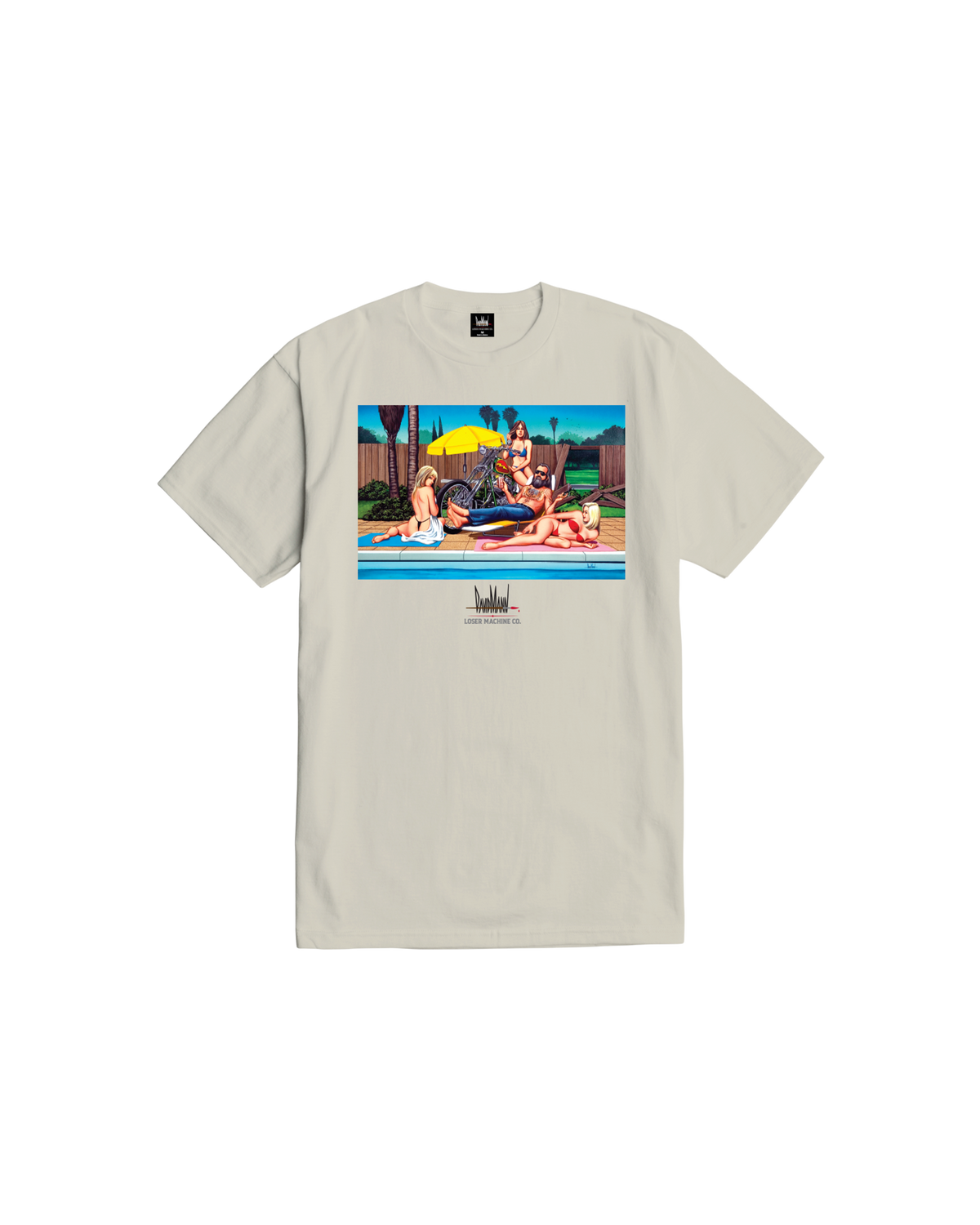 LMC X DAVID MANN POOLSIDE STOCK T-SHIRT