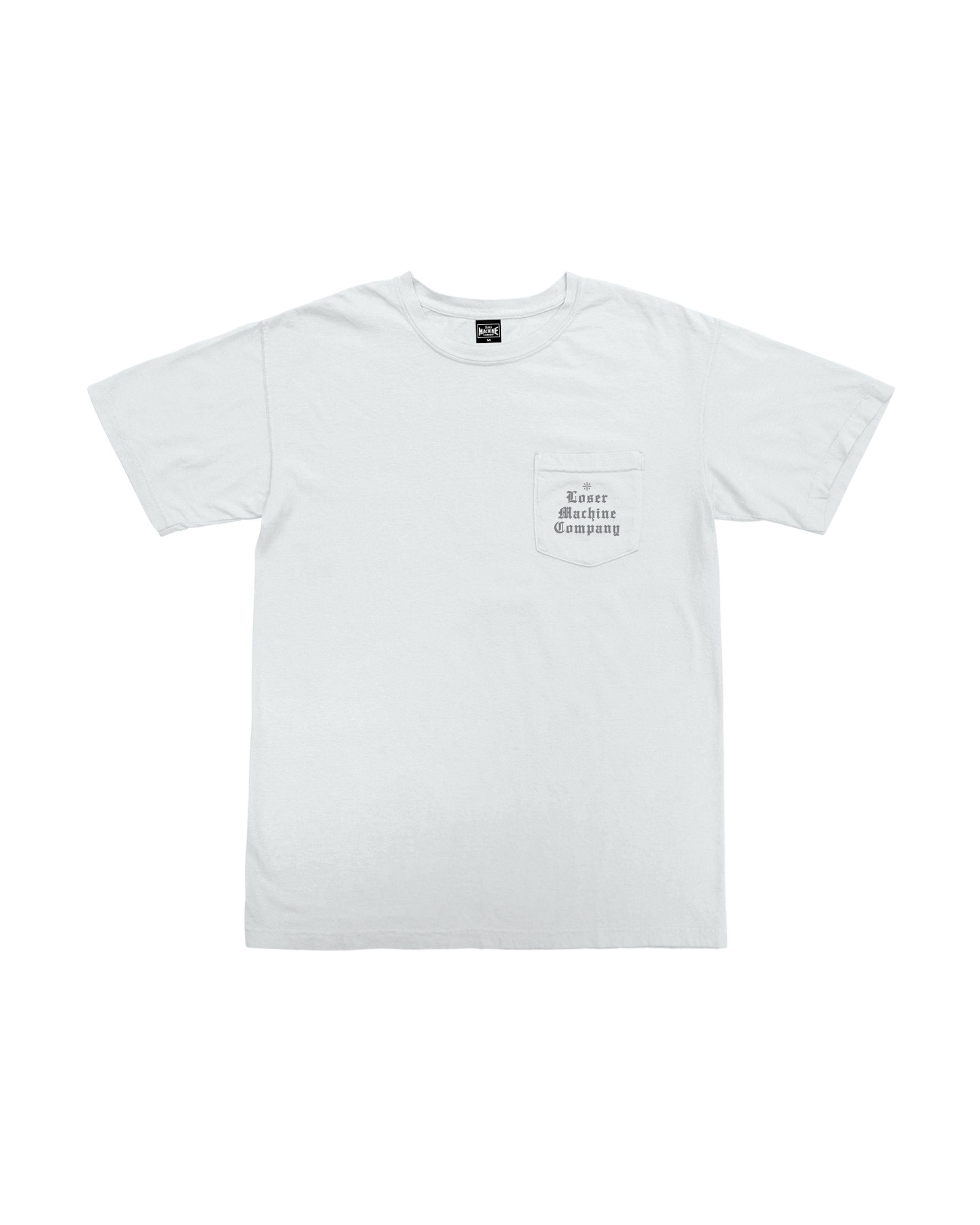 ESTABLISHED OUTLINE POCKET T-SHIRT (zoomed)